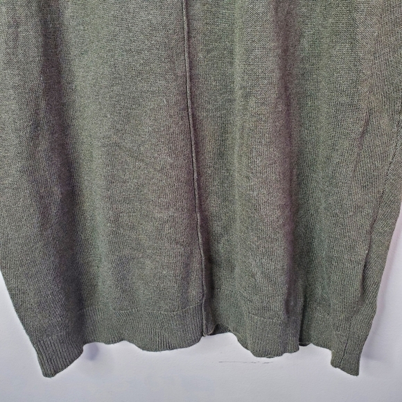 Philosophy Sweater Dress Turtleneck Olive - Picture 5 of 10